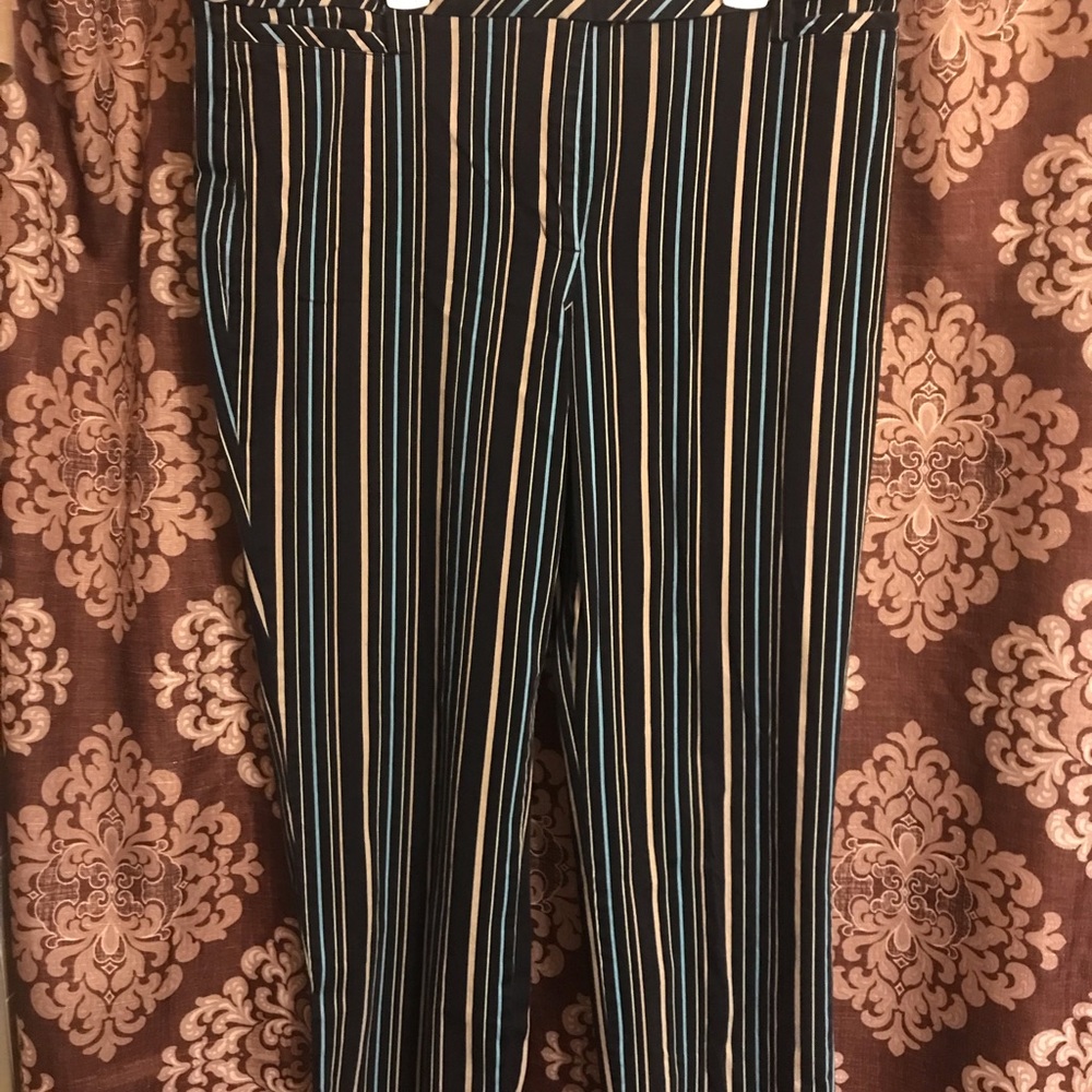 Ann Taylor LOFT striped dress pants (really slimming)